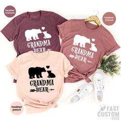 nana t shirt, grandma bear shirt, gift for grandma, mothers day t shirt, bear family shirt, grandma shirt, gigi shirt, g