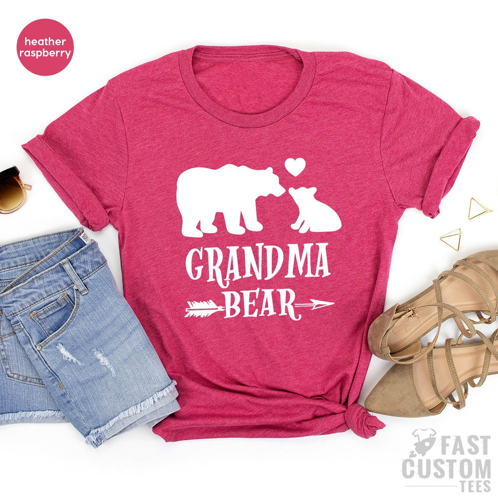 Nana T Shirt, Grandma Bear Shirt, Gift For Grandma, Mothers Day T Shirt, Bear Family Shirt, Grandma Shirt, Gigi Shirt, Grandmother Shirt - 6.jpg