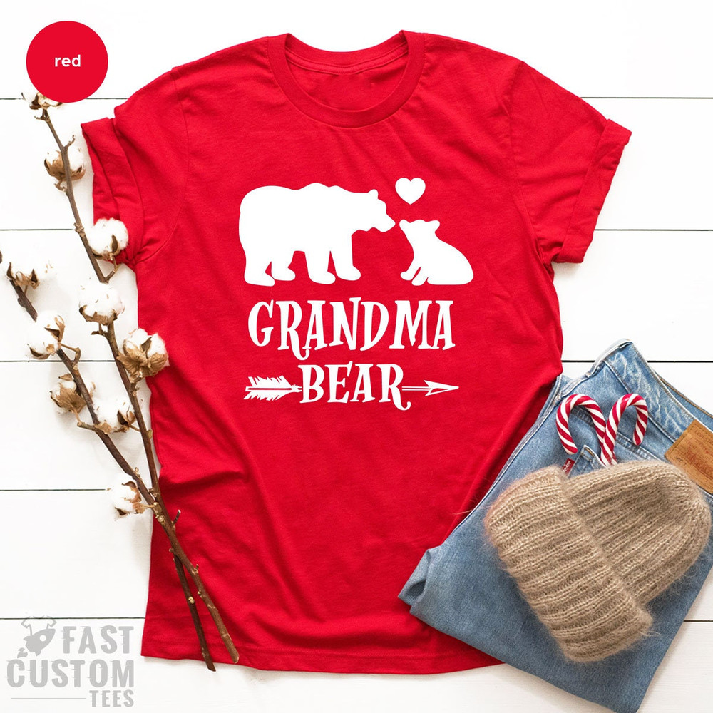 Nana T Shirt, Grandma Bear Shirt, Gift For Grandma, Mothers Day T Shirt, Bear Family Shirt, Grandma Shirt, Gigi Shirt, Grandmother Shirt - 7.jpg