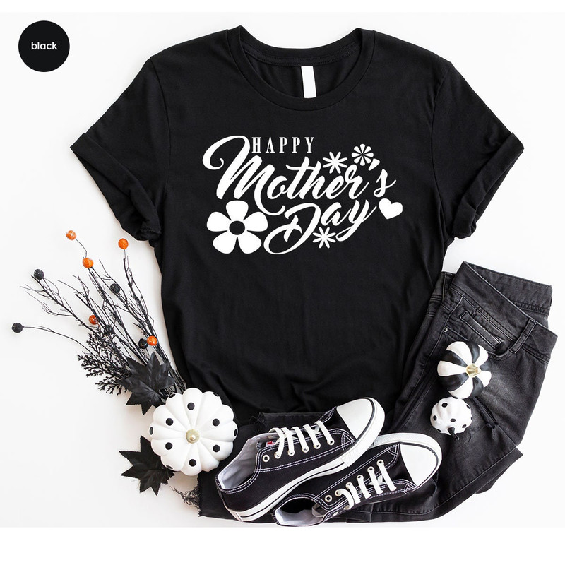 New Mom Shirt, Cute Mama Graphic Tees, Floral Mom Shirt, Mothers Day Gift, Mom Gift, Mothers Day Shirt, Gift for Mom, Flower T-Shirt - 6.jpg