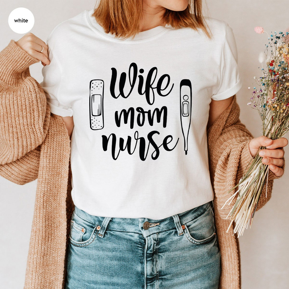 Nurse Gift, Mothers Day Shirt, Nurse Crewneck Sweatshirt, Gift for Mom, Shirt for Wife, Mom Shirt, Mama Outfit, Nurse Shirt, Gift for Wife - 3.jpg