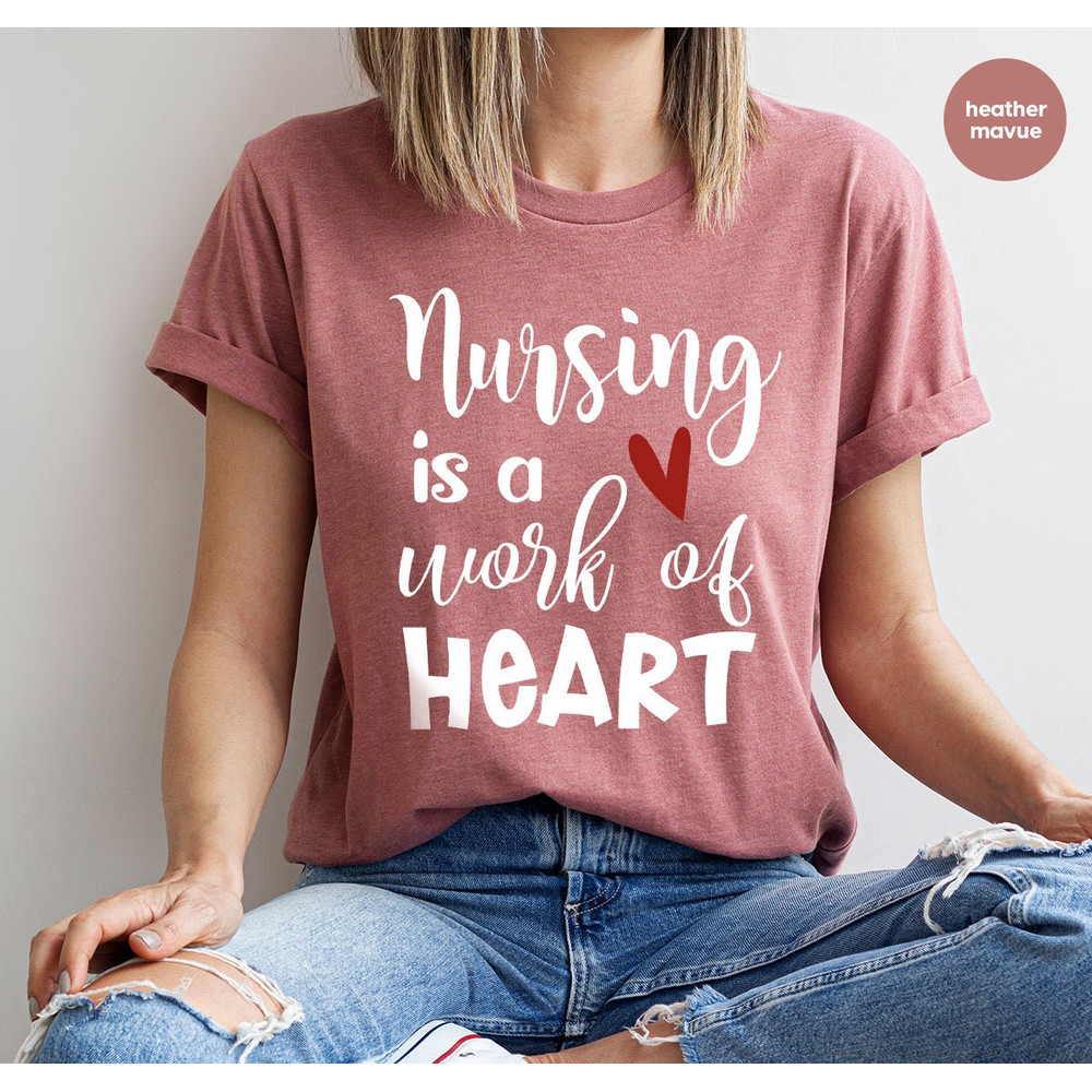 Nurse Shirt, Pediatric Nurse Crewneck Swewatshirt, Nurse Gift, Cute Future Nurse Shirt, Gifts for Nurses, Nurse Graduation Tee, Nurse Outfit - 2.jpg