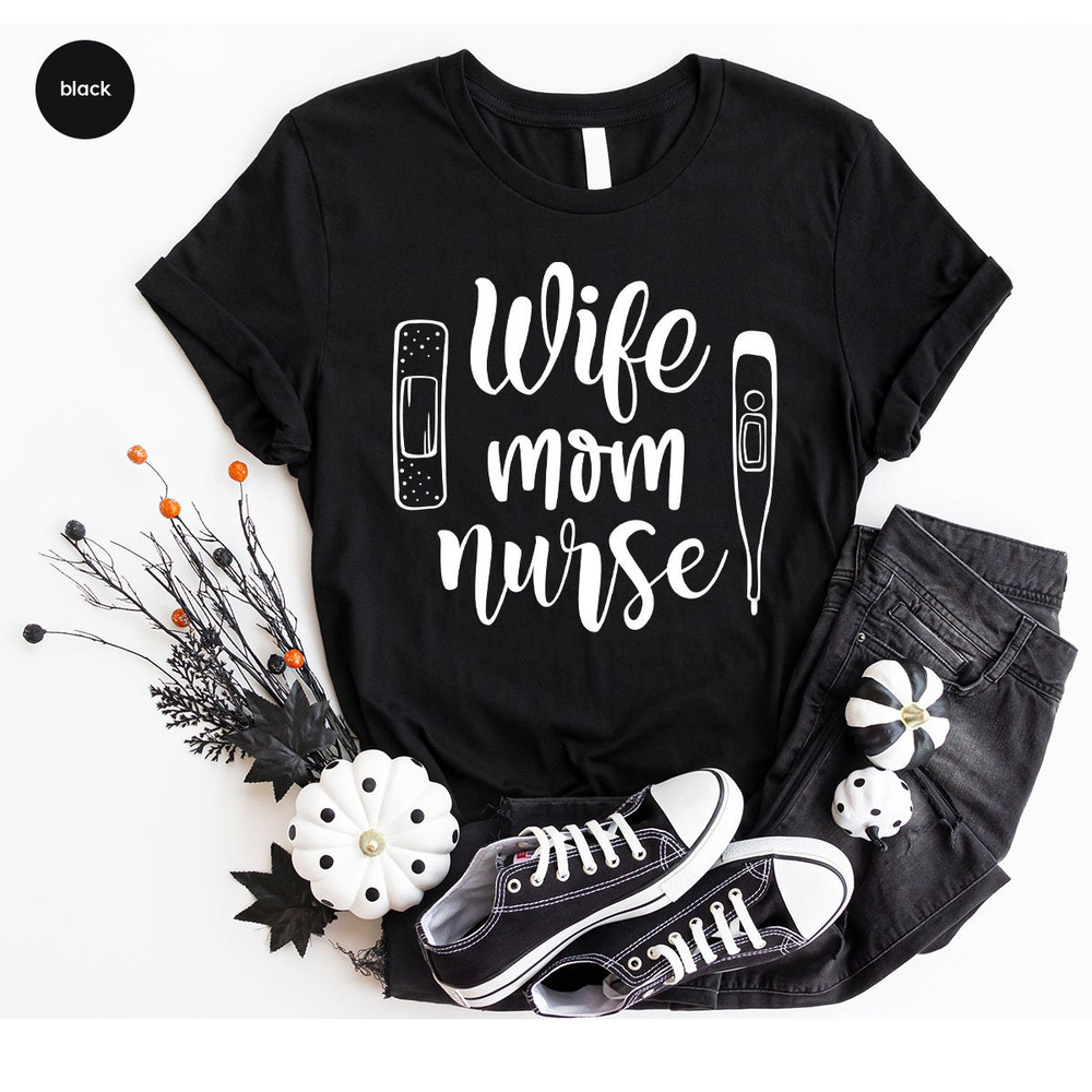 Nurse Gift, Mothers Day Shirt, Nurse Crewneck Sweatshirt, Gift for Mom, Shirt for Wife, Mom Shirt, Mama Outfit, Nurse Shirt, Gift for Wife - 6.jpg