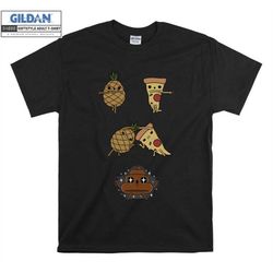 pizza pineapple poo funny t shirt hoodie hoody t-shirt tshirt s-m-l-xl-xxl-3xl-4xl-5xl oversized men women unisex 9309