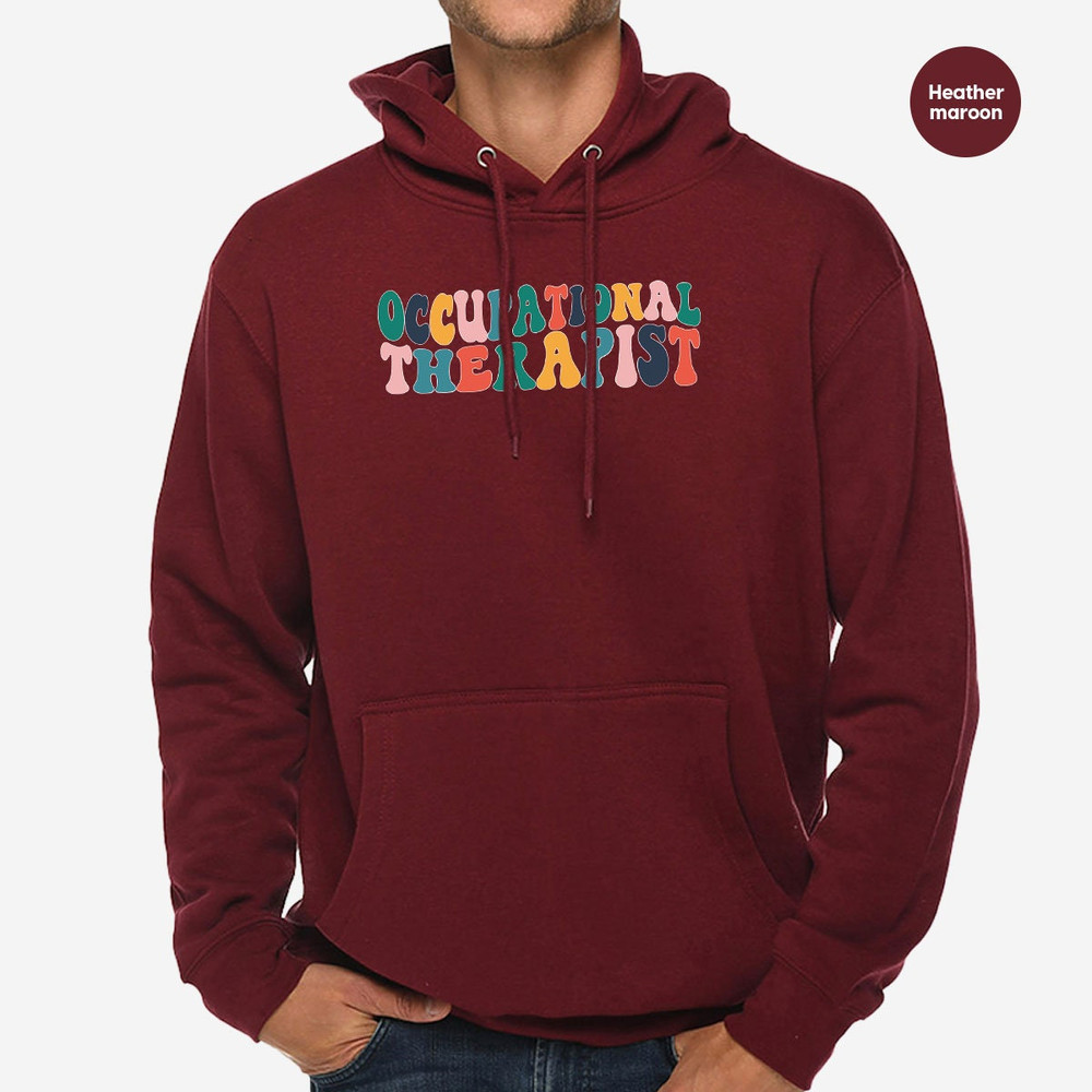 Occupational Therapist Crewneck Sweatshirt, Occupational Therapy Hoodies and Sweaters, Occupational Therapist Gift, Therapy Long Sleeve Tees - 5.jpg