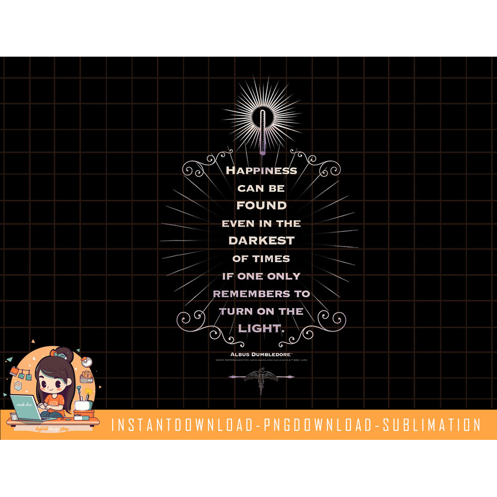 Harry Potter Dumbledore Happiness Can Be Found Quote png, sublimate, digital download.jpg