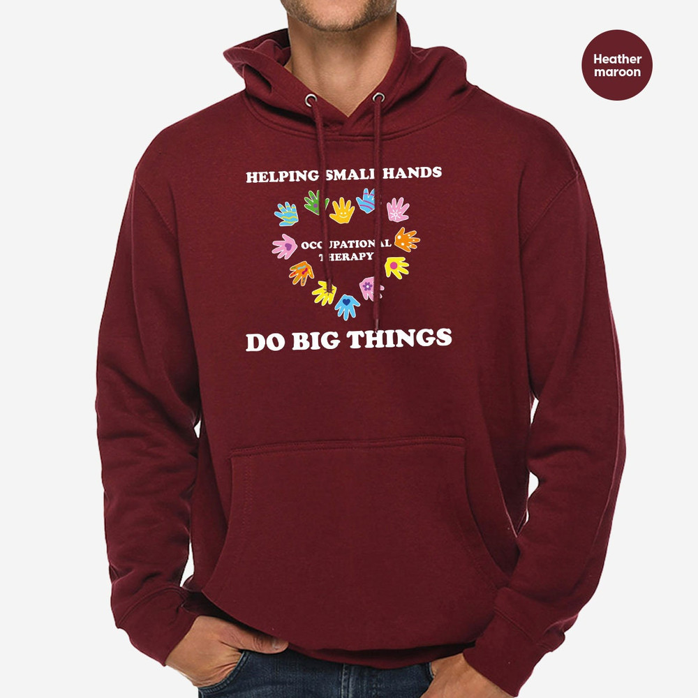 Occupational Therapy Crewneck Sweatshirt, Occupational Therapist Hoodies and Sweaters, Gift for Therapist, Therapist Long Sleeve T-Shirt - 6.jpg