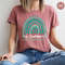 Ovarian Cancer Awareness Gifts, Rainbow Graphic Tees, Cancer Patient Gifts, Cancer Ribbon Tee, Cancer Survivor Gift, Cancer Support Shirt - 3.jpg