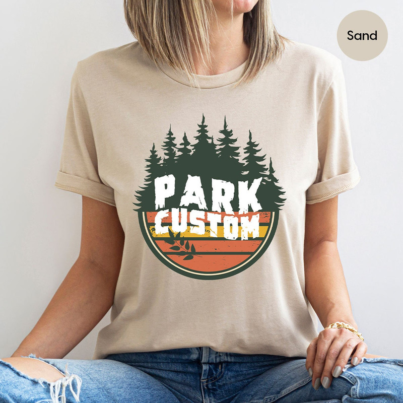 Park Custom Nature Graphic Tees for Family, Vintage Camping Adventure Matching Group Shirts, Retro Family National Parks Trip T Shirts - 2.jpg