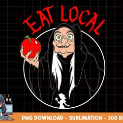 disney snow white evil queen apple eat local png, sublimation, digital print