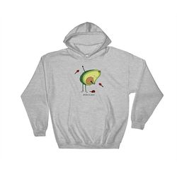 bravocado funny avocado food hoodie sweatshirt hoody long sleeve s-m-l-xl-xxl-3xl-4xl-5xl adult oversized men women unis