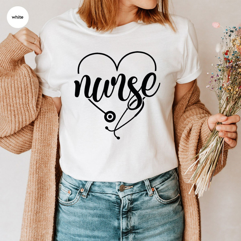 Pediatric Nurse Shirt, Cute Nurse Gift, Nurse Shirt, Nurse Graduation T-Shirt, Nurse Outfit, Nursing School Outfit, Gifts for Nurses - 3.jpg