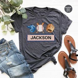 personalized baseball graphic tees, baseball mom shirt, custom baseball shirt, baseball gifts, baseball outfit, sport t-