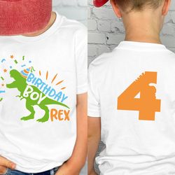 personalized birthday graphic tees, 4th birthday shirt, custom birthday shirt, kids birthday t-shirt, birthday gifts for