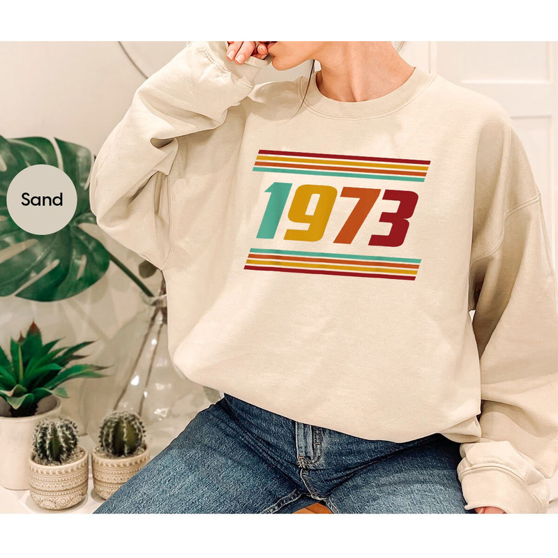 Personalized Birthday Graphic Tees, 50th Birthday Shirt, Custom Birthday Shirt, 1973 Birthday T-Shirt, Birthday Gifts, Retro Birthday Shirts - 7.jpg