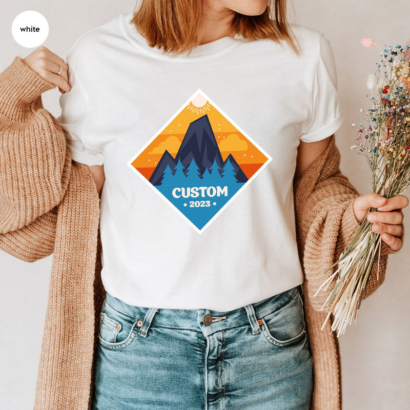 Personalized Camp Shirt, Matching Camping Shirts, Custom Camp Gift, Camping Gift, Customizable Camper tee, Vacation Tees, Family Trip Shirts - 6.jpg