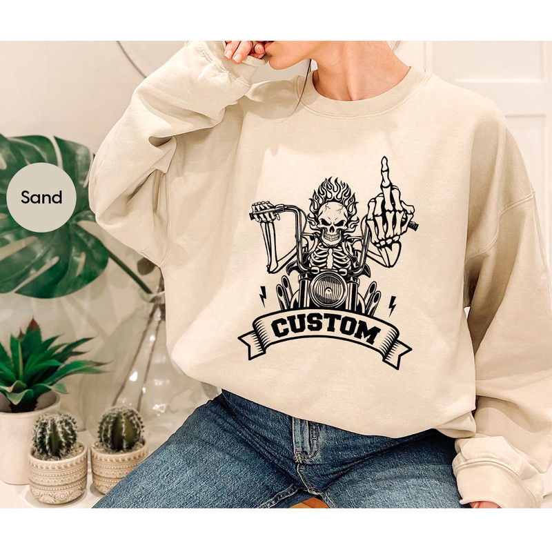 Personalized Skeleton Shirt, Adult Humor T-Shirt, Customized Skull Shirt, Funny Graphic Tees, Funny Skull Shirt, Gift for Her, Gift for Him - 7.jpg