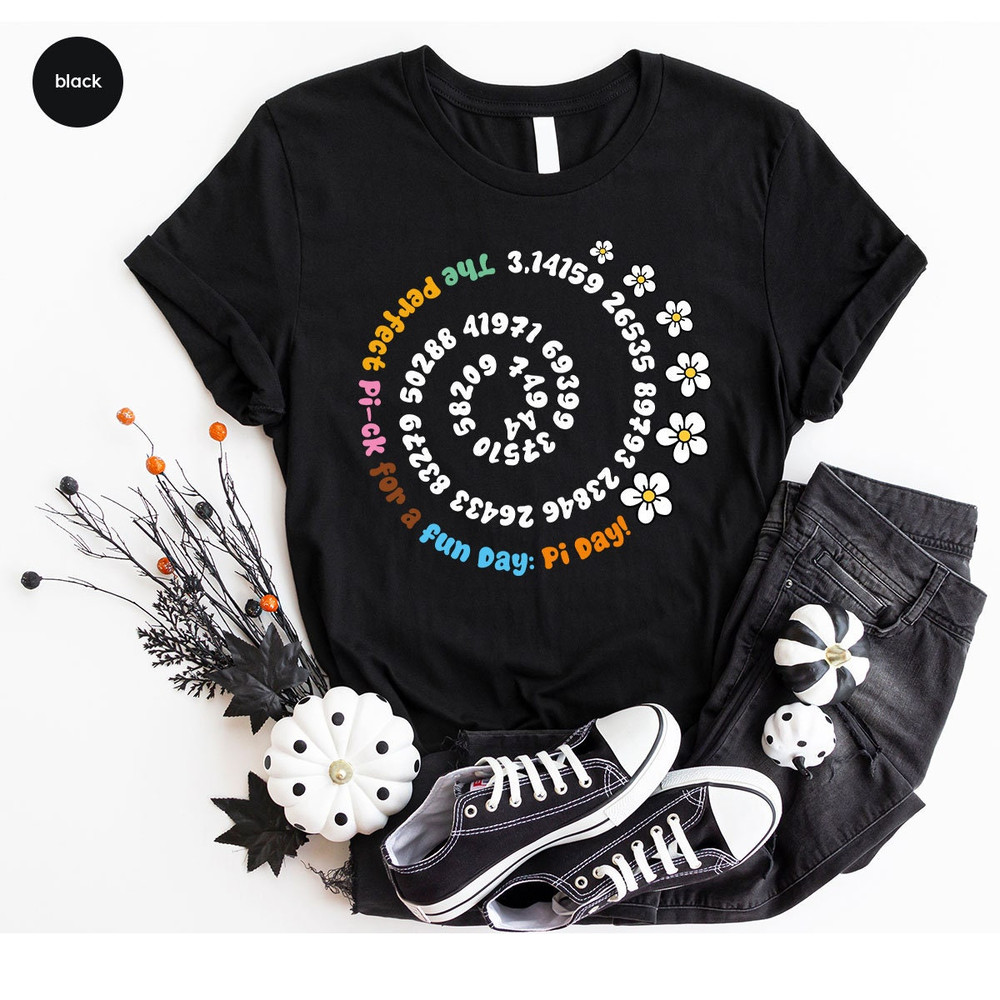 Pi Day T-Shirt, Math Teacher Shirts, Teacher Gifts, Cute Pi Shirt, Math Crewneck Sweatshirt, Student Clothing, Girls Pi Day Outfit - 6.jpg