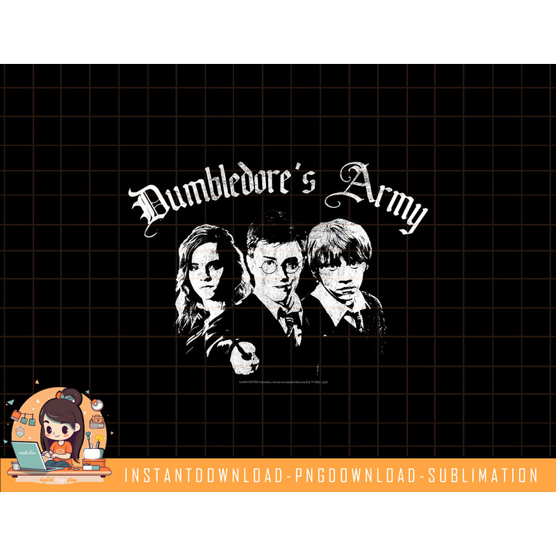 Harry Potter Dumbledores Army Group Shot png, sublimate, digital download.jpg