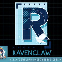 harry potter deathly hallows 2 ravenclaw big r poster png, sublimate, digital download