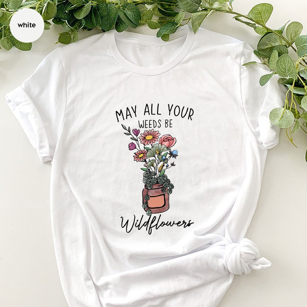 Plant Shirts, Plant Dad Gift, Garden TShirt, Flowers Graphic Tees, Garden Gifts, For Plant Lovers, Plant Gifts For Her, Aesthetic Floral Tee - 4.jpg