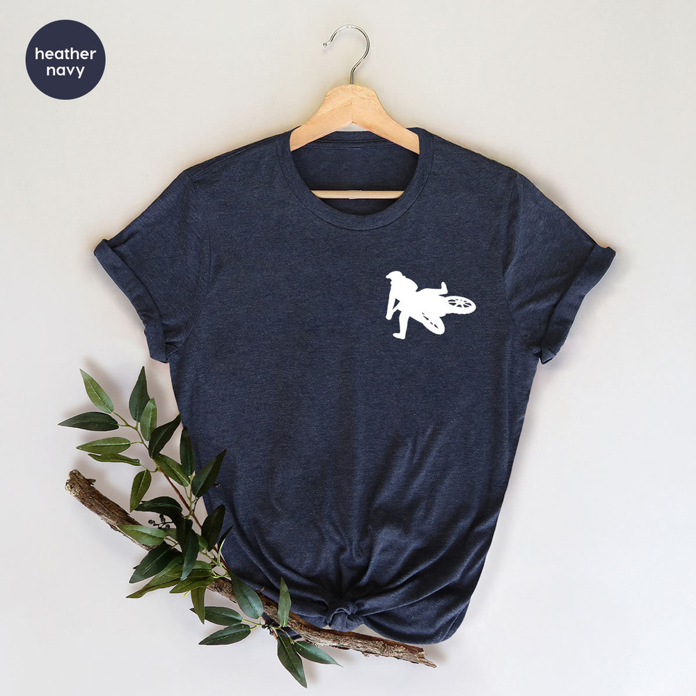 Pocket Motorcycle T-Shirt, Cool Racing Birthday Gifts, Motorcross Clothing, Dirt Bike Outfit, Trendy Motocross Graphic Tees, Gifts for Women - 6.jpg