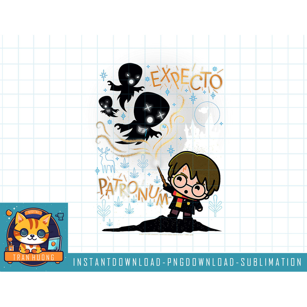 Harry Potter Expecto Patronum Chibi Potter png, sublimate, digital download.jpg