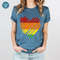 Pride Heart T Shirt, LGBTQ Graphic Tees, Cute Gay Shirts, Lesbian Outfit, Gifts for Friend, Pride Awareness Month, Trans Vneck Tshirts - 7.jpg