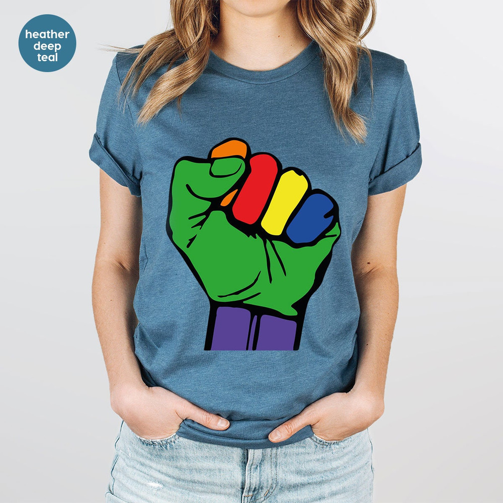 Pride Month Awareness Shirt, Lesbian Gifts, Bisexual Pride Shirt, Equality T-Shirt, LGBTQ Graphic Tees, Gay Shirt, Pride Gifts, LGBT Outfit - 2.jpg