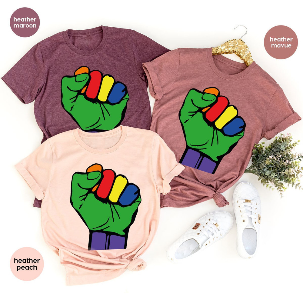 Pride Month Awareness Shirt, Lesbian Gifts, Bisexual Pride Shirt, Equality T-Shirt, LGBTQ Graphic Tees, Gay Shirt, Pride Gifts, LGBT Outfit - 4.jpg