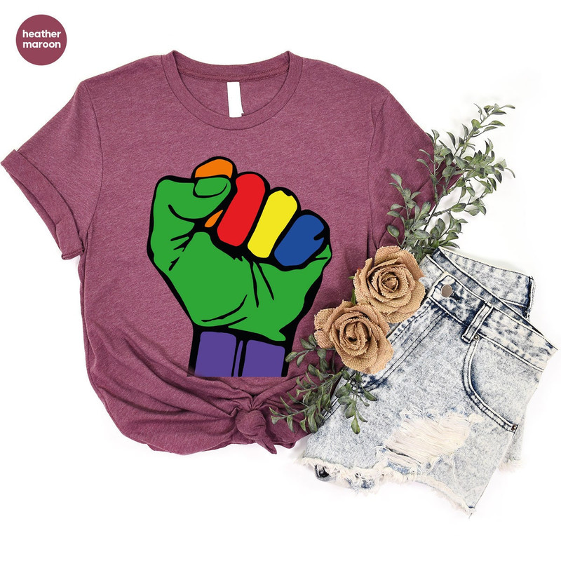 Pride Month Awareness Shirt, Lesbian Gifts, Bisexual Pride Shirt, Equality T-Shirt, LGBTQ Graphic Tees, Gay Shirt, Pride Gifts, LGBT Outfit - 6.jpg