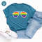 Pride Month Tees, LGBTQ Sunglasses Outfit, Funny Gay Shirts, Lesbian Vneck Tshirts, Pride Month Outfit, Trans Gifts, Rainbow T-Shirts - 8.jpg