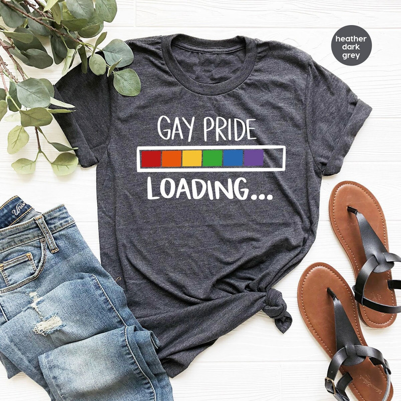 Pride Shirt, Trans Vneck Shirt, LGBT Gifts, Gay Graphic Tees, LGBT Shirt, Bisexual Shirt, Gay Gifts, LGBTQ Graphic Tees, Pride Month Gift - 1.jpg