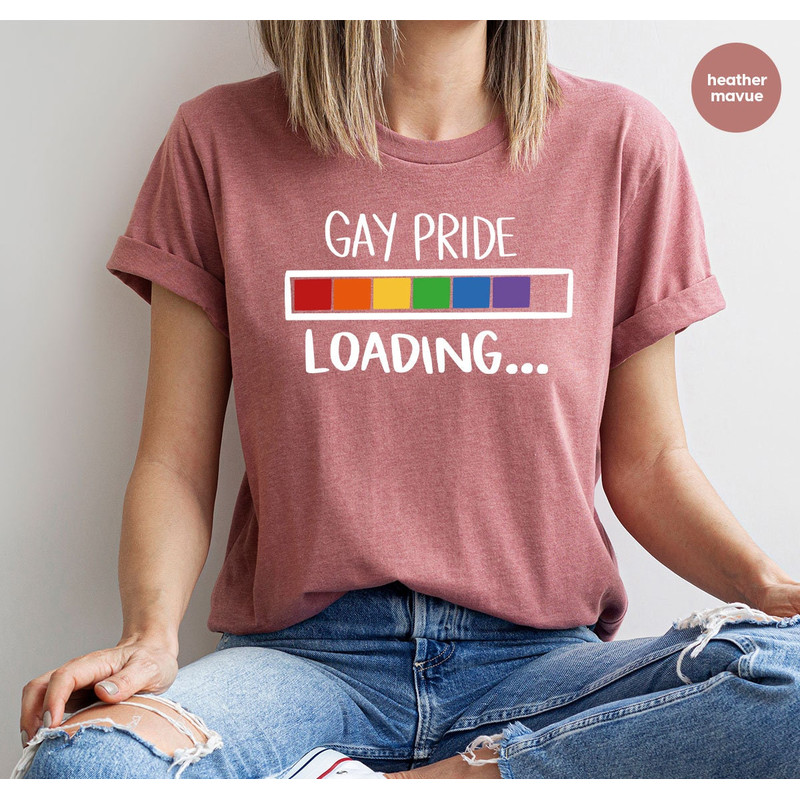 Pride Shirt, Trans Vneck Shirt, LGBT Gifts, Gay Graphic Tees, LGBT Shirt, Bisexual Shirt, Gay Gifts, LGBTQ Graphic Tees, Pride Month Gift - 4.jpg