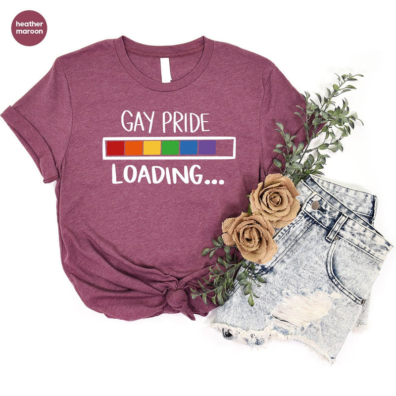 Pride Shirt, Trans Vneck Shirt, LGBT Gifts, Gay Graphic Tees, LGBT Shirt, Bisexual Shirt, Gay Gifts, LGBTQ Graphic Tees, Pride Month Gift - 6.jpg