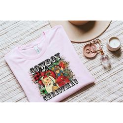 cowboy christmas t-shirt, hello winter shirt, christmas shirt, winter shirt holiday shirt, winter shirt, funny love chri