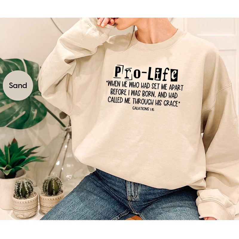 Pro Life Sweatshirts, Choice Life Shirt, Christian Tshirt, Save The Babies Shirt, Prolife Tshirt, Shirts for Women, Conservative Tshirts - 7.jpg