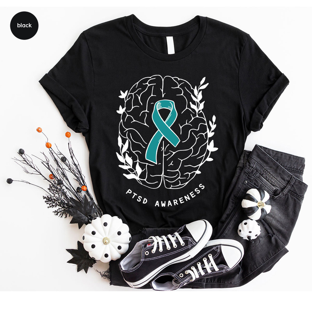 PTSD Awareness Shirt, PTSD Survivor Gifts, Warrior T Shirt, Post-Traumatic Stress Disorder, Mental Health Shirt, Anxiety Support Outfit - 5.jpg