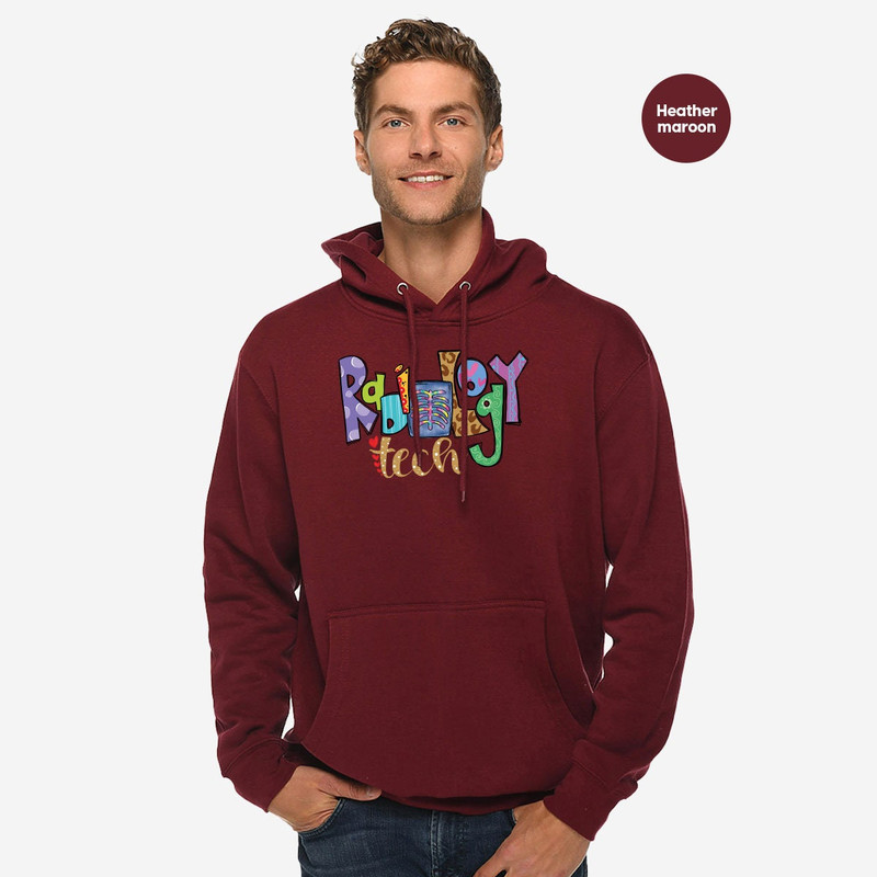 Radiology Tech Sweatshirts for Radiologist Women, Radiology Technologist Crewneck Long Sleeve Shirts, Rad Tech Week Radiologist Hoodies - 6.jpg