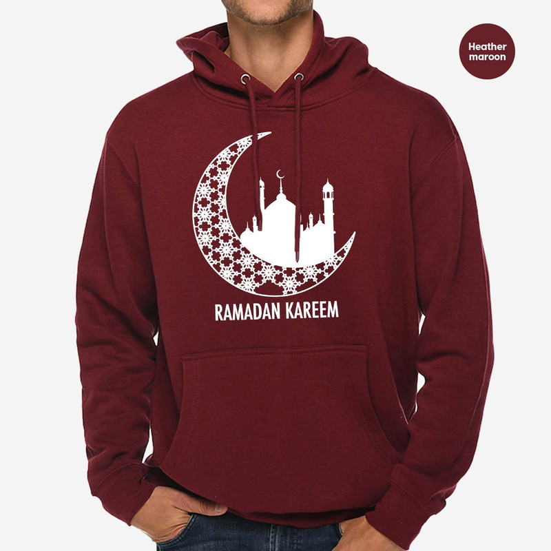 Ramadan Crewneck Sweatshirt, Muslim Hoodies and Sweaters, Fasting Long Sleeve Shirt, Muslim Gift, Religious Tees, Gift for Her, Faith Hooded - 5.jpg