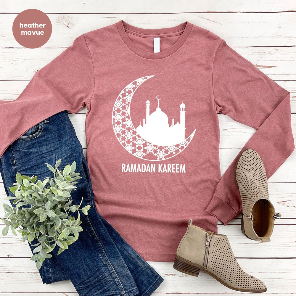 Ramadan Crewneck Sweatshirt, Muslim Hoodies and Sweaters, Fasting Long Sleeve Shirt, Muslim Gift, Religious Tees, Gift for Her, Faith Hooded - 6.jpg