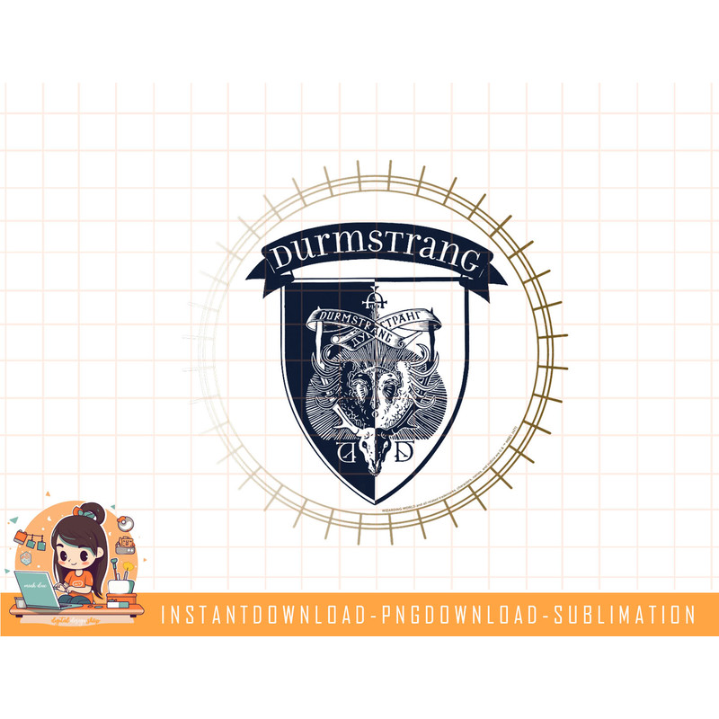 Harry Potter Durmstrang Emblem png, sublimate, digital download.jpg