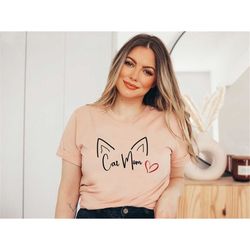 meow shirt for cat lover, funny cat t-shirt for her, cat lover t shirt for women, gift for cat lover, cute meow cat love