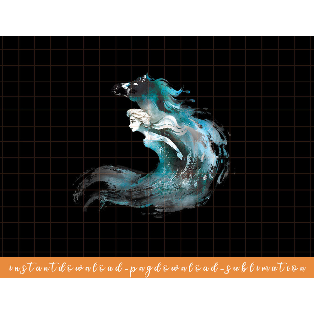 Disney Frozen 2 Elsa and The Nokk png, sublimate, digital download.jpg