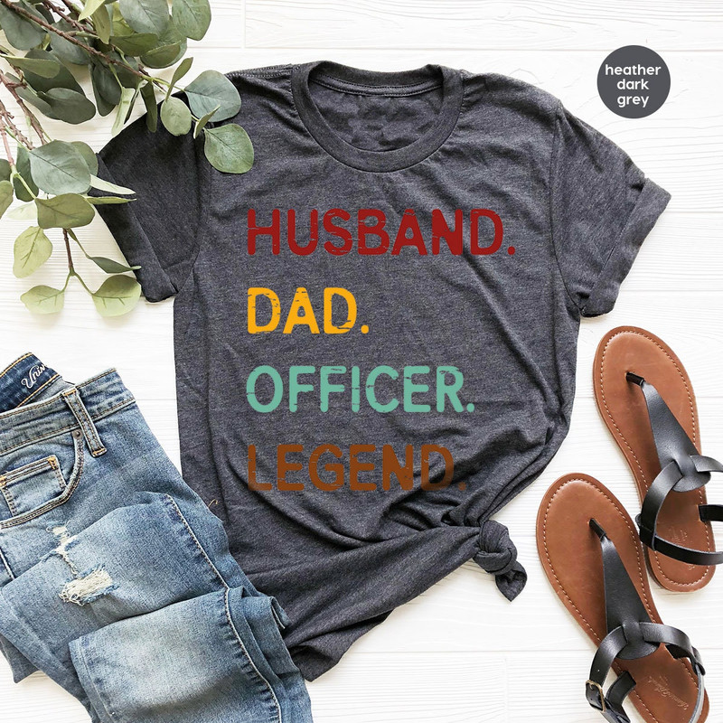 Retro Dad Sweatshirt, Husband Dad Officer Legend Shirt, Husband Gifts, Officer Gifts, Vintage Dad Shirts, Fathers Day Gifts, Officer TShirts - 2.jpg