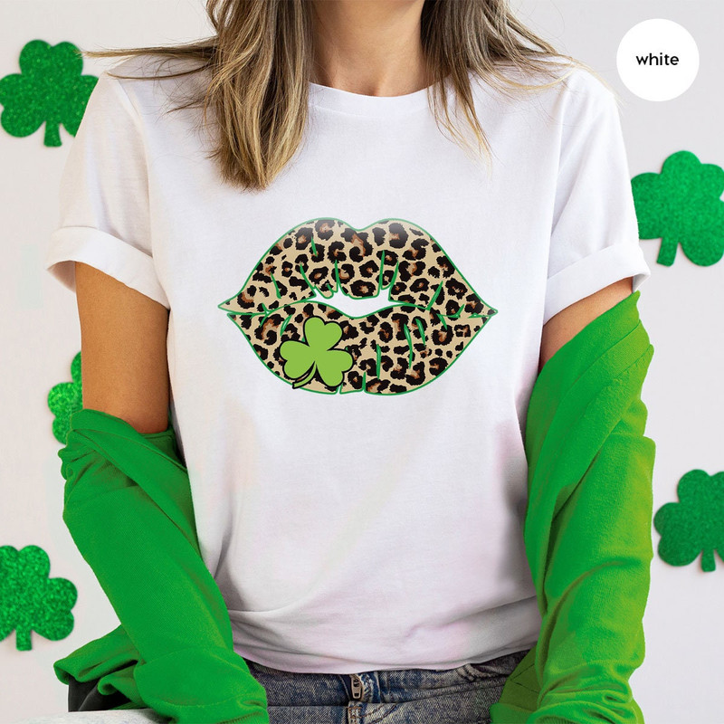 Retro St Patricks Day T-Shirt, Irish Outfit, Shamrock Crewneck Sweatshirt, St Patricks Day Gifts, Shirts for Women, Gifts for Mom - 2.jpg