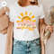Retro There is Sunshine in My Soul Today Shirts for Women, Boho Hippie Sunshine Beach Summer Graphic Tees, Aesthetic Summer Girls Trip Shirt - 7.jpg