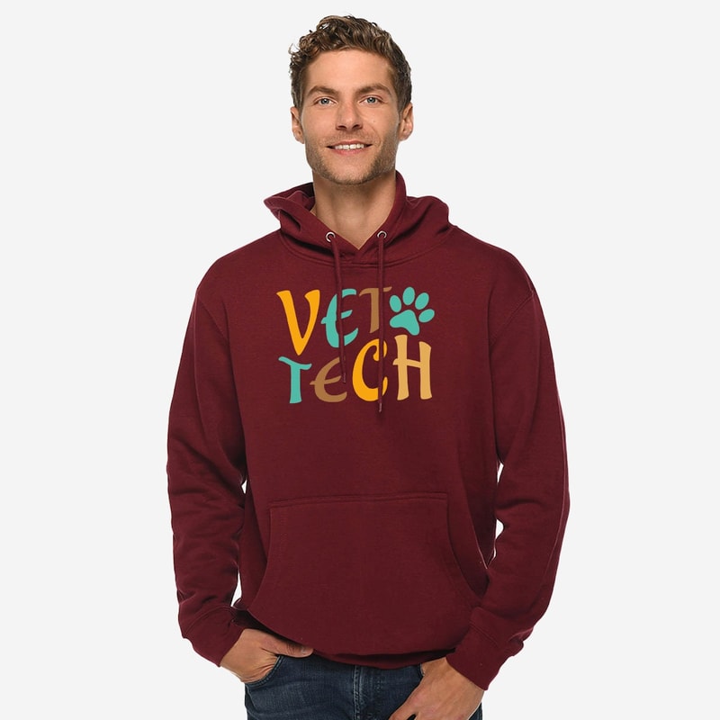 Retro Vet Tech Sweatshirt, Unisex Vet Tech Hoodie, Veterinarian Long Sleeve Shirt, Veterinary Hoodie, Vet Tech Week Gifts for Veterinarian - 9.jpg