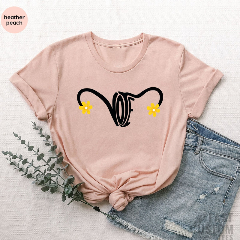 Roe V Wade Shirt, Pro Choice Shirt, Vote Shirt, Ruth Bader Ginsburg, Uterus Shirt, Roe Vote Shirt, Womens Rights Shirt, Reproductive Rights - 2.jpg