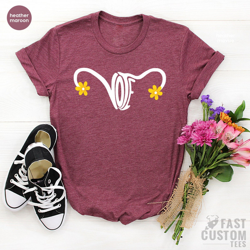 Roe V Wade Shirt, Pro Choice Shirt, Vote Shirt, Ruth Bader Ginsburg, Uterus Shirt, Roe Vote Shirt, Womens Rights Shirt, Reproductive Rights - 5.jpg